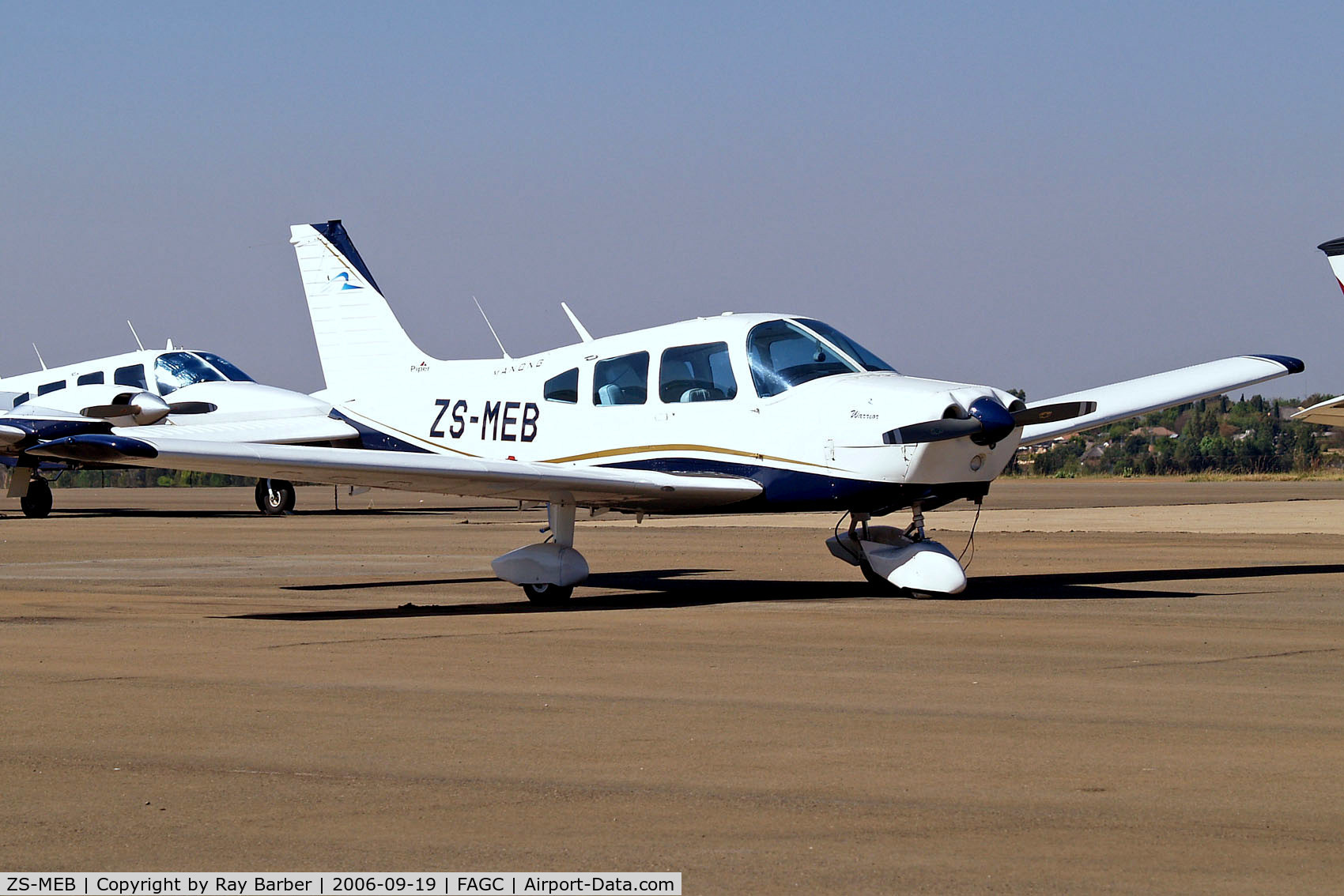 ZS-MEB, Piper PA-28-151 C/N 287715084, Piper PA-28-151 Cherokee Warrior [28-7715084] Grand Central~ZS 19/09/2006