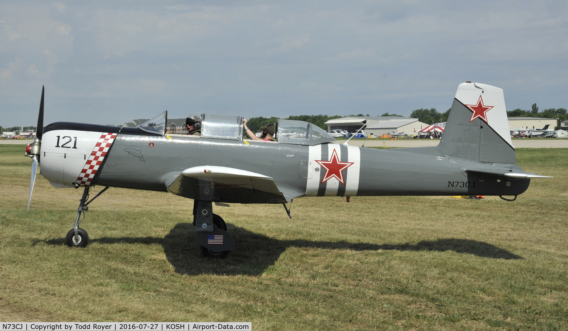 N73CJ, 1973 Nanchang CJ-6A C/N 2951231, Airventure 2016