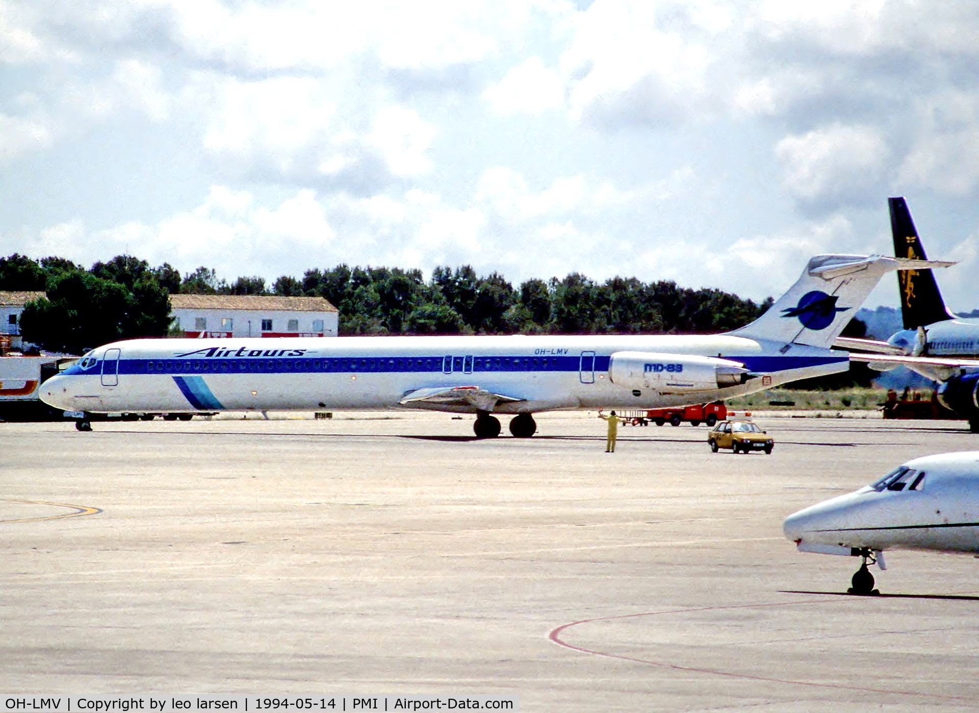 OH-LMV, 1990 McDonnell Douglas MD-83 (DC-9-83) C/N 49904/1680, Palma de Mallorca 14.5.94