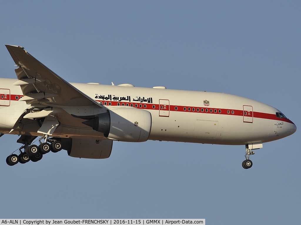 A6-ALN, 1999 Boeing 777-2AN/ER C/N 29953, Abu Dhabi Amiri Flight