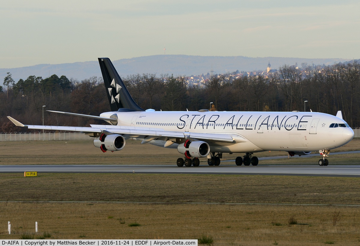 D-AIFA, 2000 Airbus A340-313X C/N 352, D-AIFA