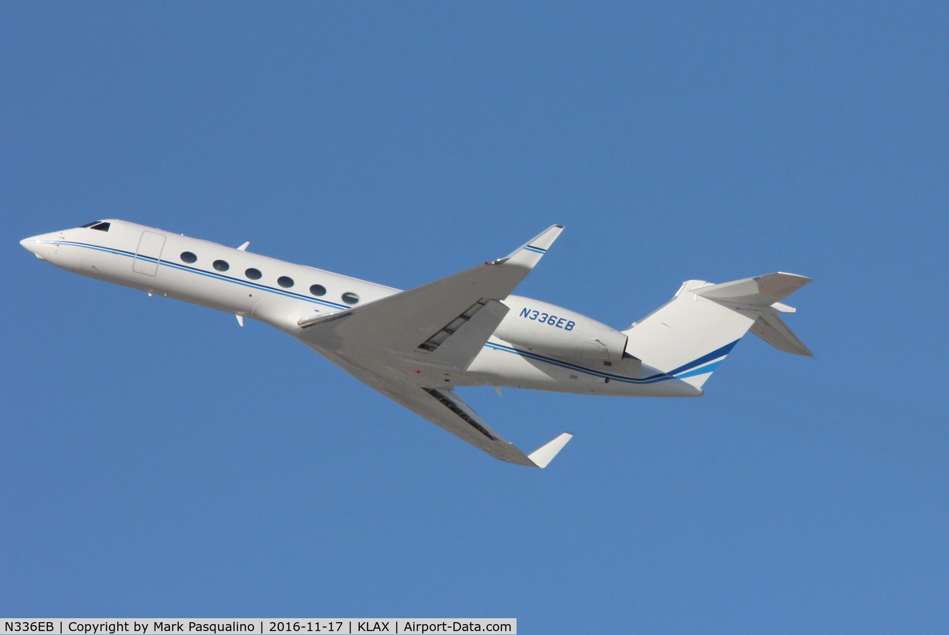 N336EB, Gulfstream Aerospace GV-SP (G550) C/N 5525, Gulfstream 550