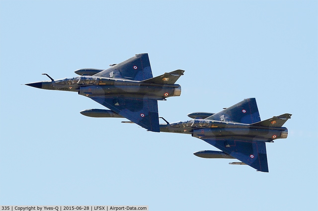 335, Dassault Mirage 2000N C/N 261, Dassault Mirage 2000N (125-CI), Ramex Delta Tactical display, Luxeuil-St Sauveur Air Base 116 (LFSX) Open day 2015