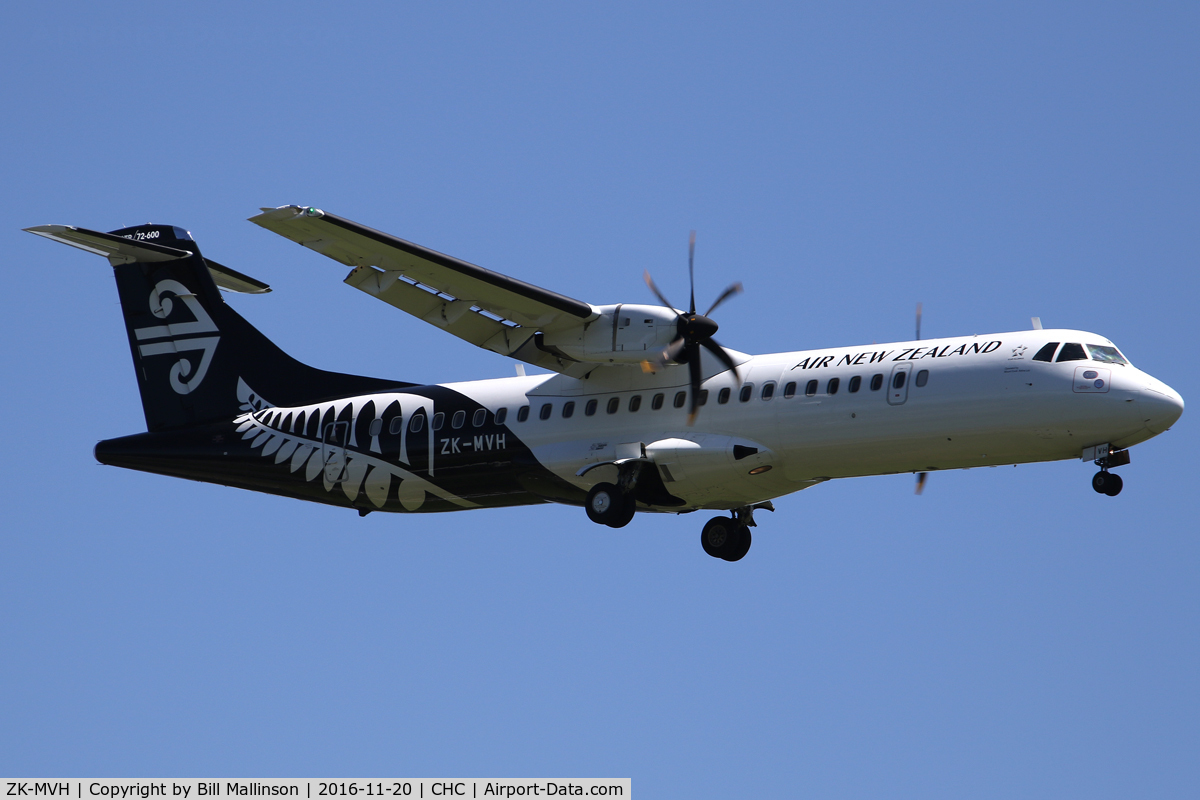 ZK-MVH, 2015 ATR 72-212A C/N 1304, NZ5062 from IVC