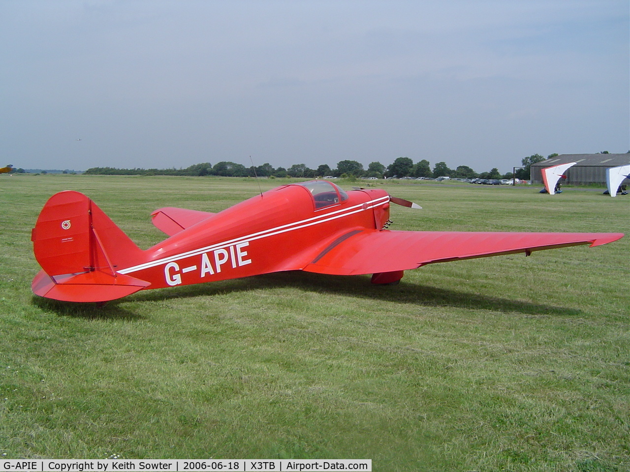 G-APIE, 1958 Tipsy Belfair C/N 535, Breckland Strut Fly-in Tibenham