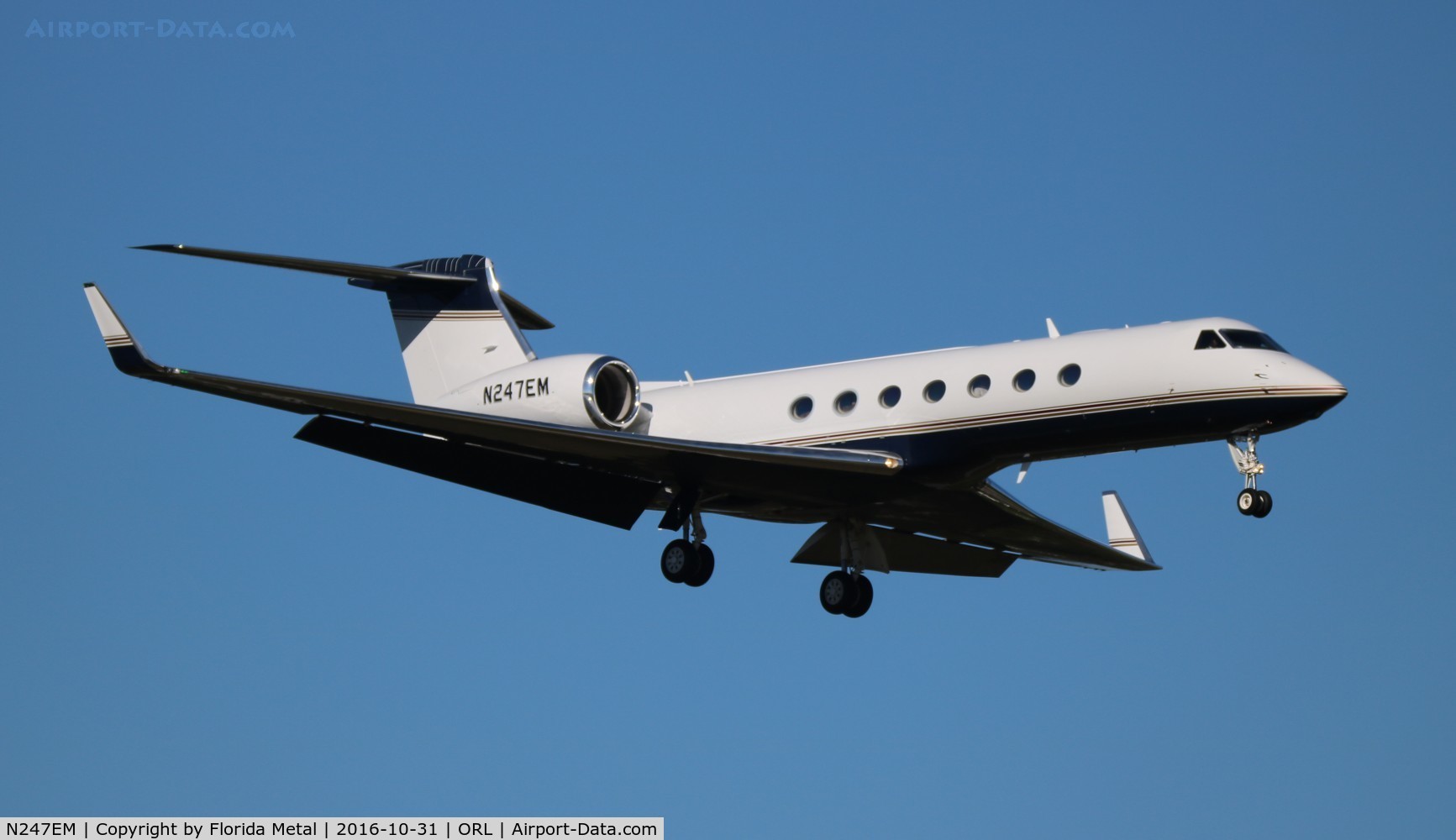 N247EM, Gulfstream Aerospace GV-SP (G550) C/N 5265, Gulfstream 550