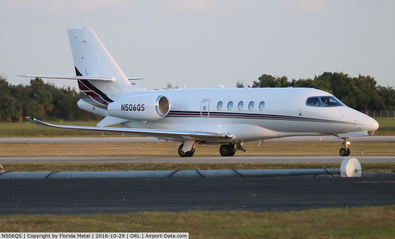 N506QS, 2016 Cessna 680A Citation Latitude C/N 680A-0043, Net Jets