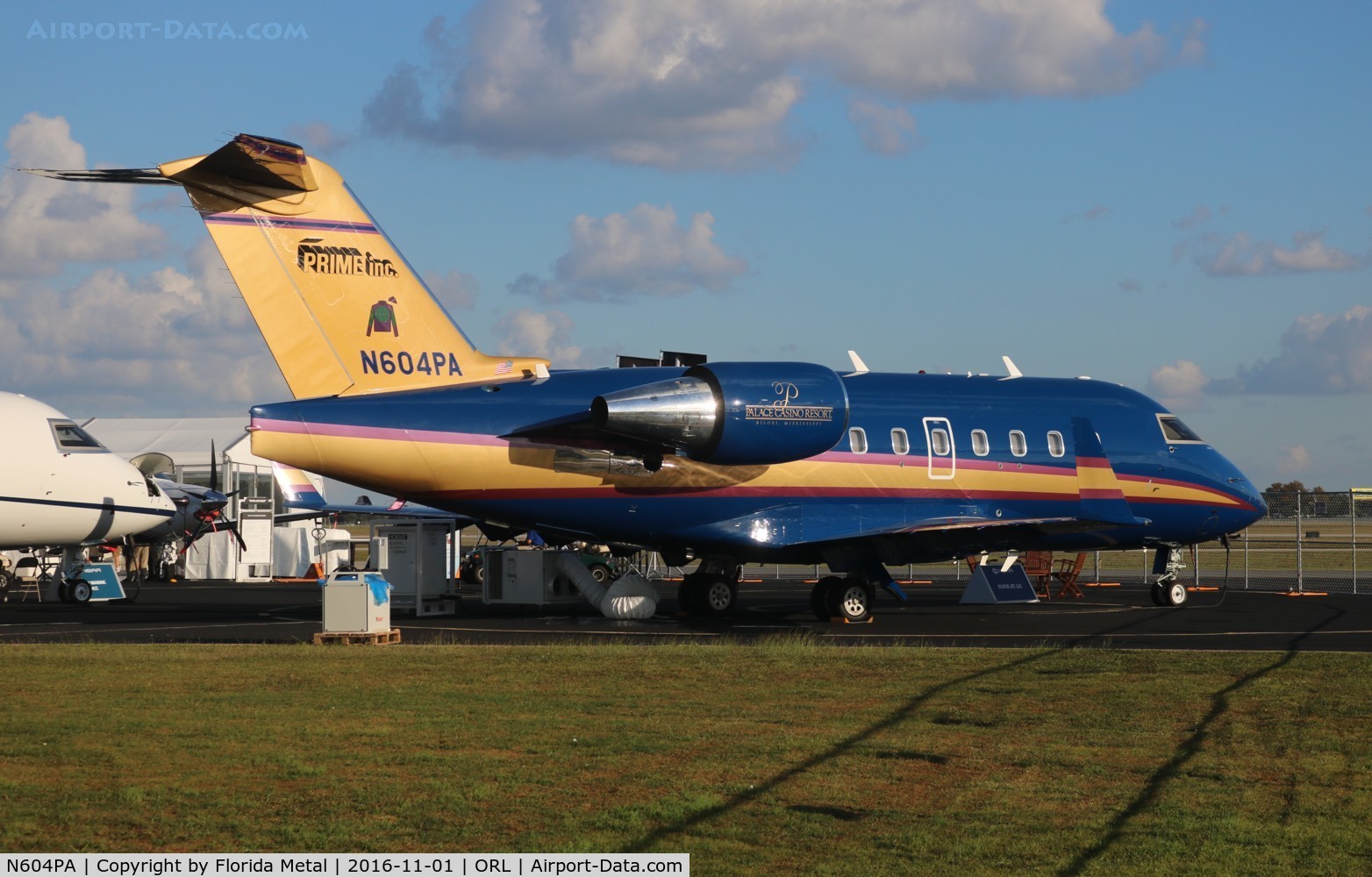 N604PA, 2003 Bombardier Challenger 604 (CL-600-2B16) C/N 5566, Challenger 604