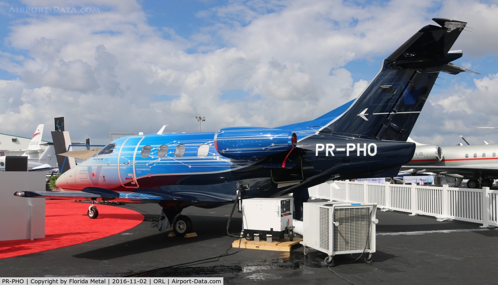 PR-PHO, 2016 Embraer EMB-500 Phenom 100 EV C/N 50000381, Phenom 100