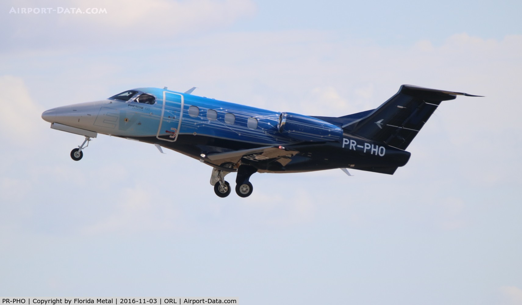 PR-PHO, 2016 Embraer EMB-500 Phenom 100 EV C/N 50000381, Phenom 100EV