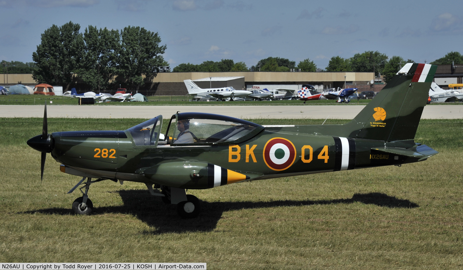 N26AU, 1979 SIAI-Marchetti SF-260C C/N 282/37-002, Airventure 2016