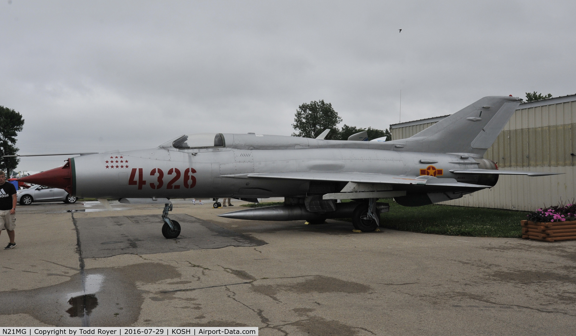 N21MG, 1965 Chengdu CJ-7IIA (J-7D) C/N 1603, Airventure 2016