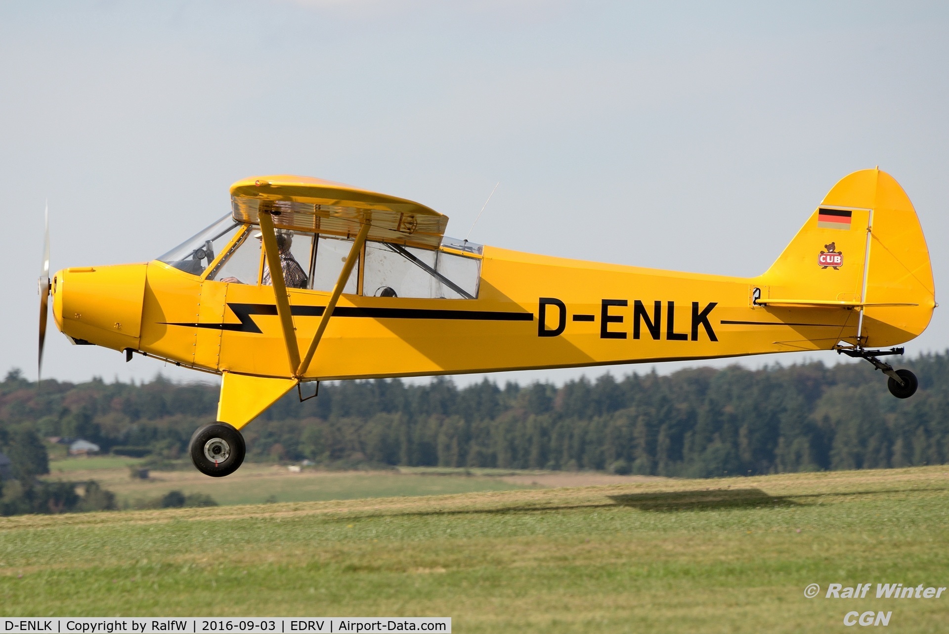 D-ENLK, 1951 Piper L-18C Super Cub C/N 18-1556, Airshow Wershofen/Eifel, 3.9.2016
