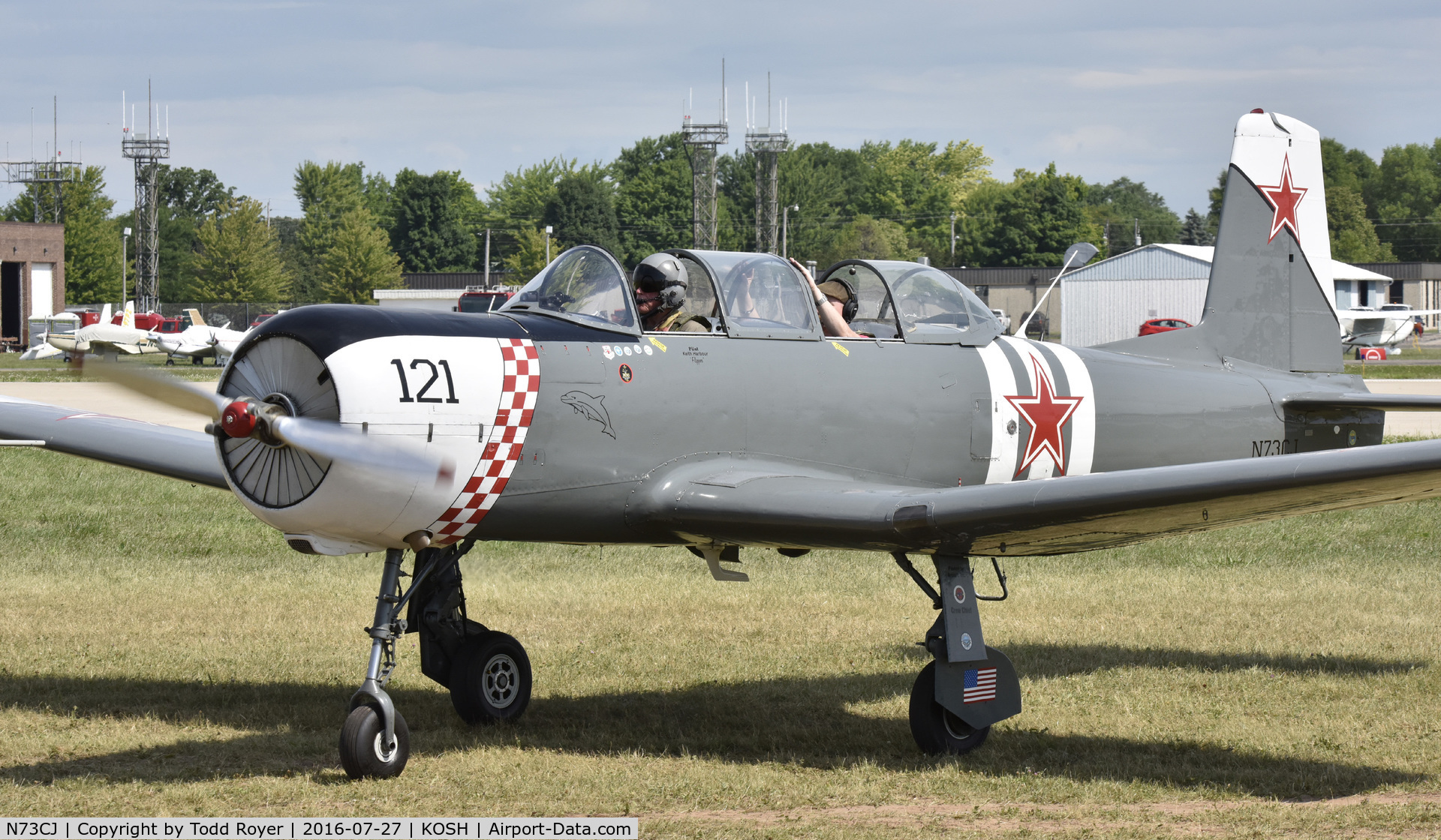 N73CJ, 1973 Nanchang CJ-6A C/N 2951231, Airventure 2016