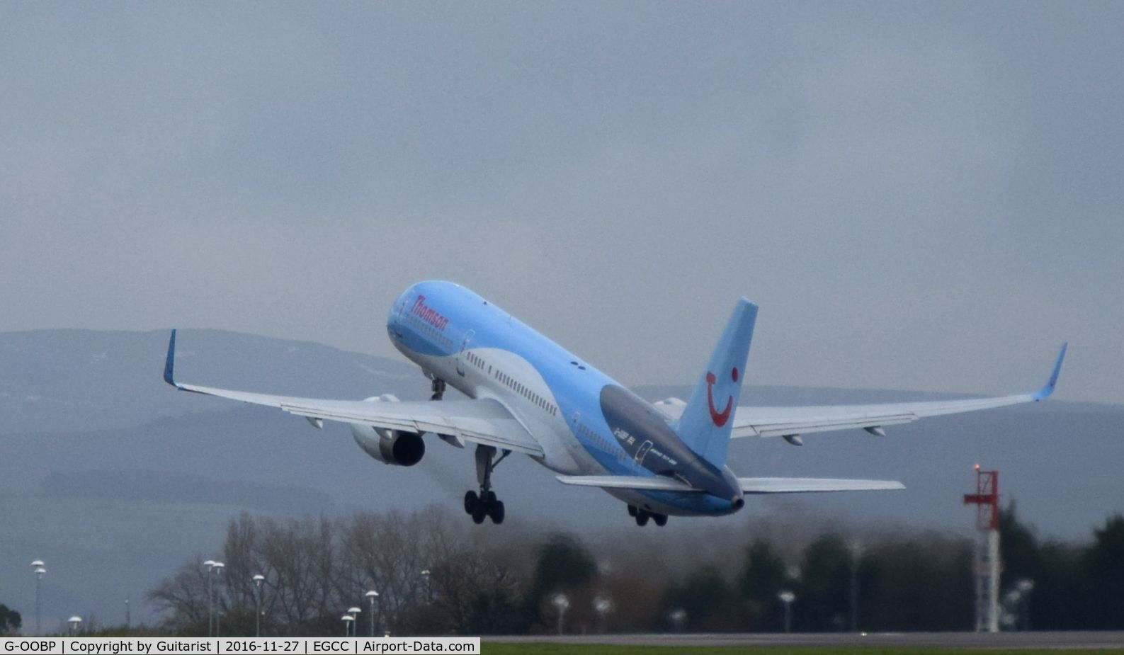 G-OOBP, 2000 Boeing 757-2G5 C/N 30394, At Manchester