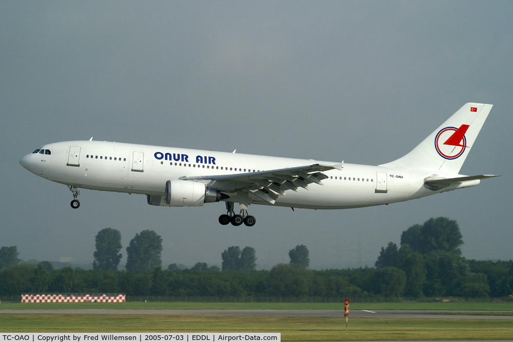 TC-OAO, 1996 Airbus A300B4-605R C/N 764, Onur