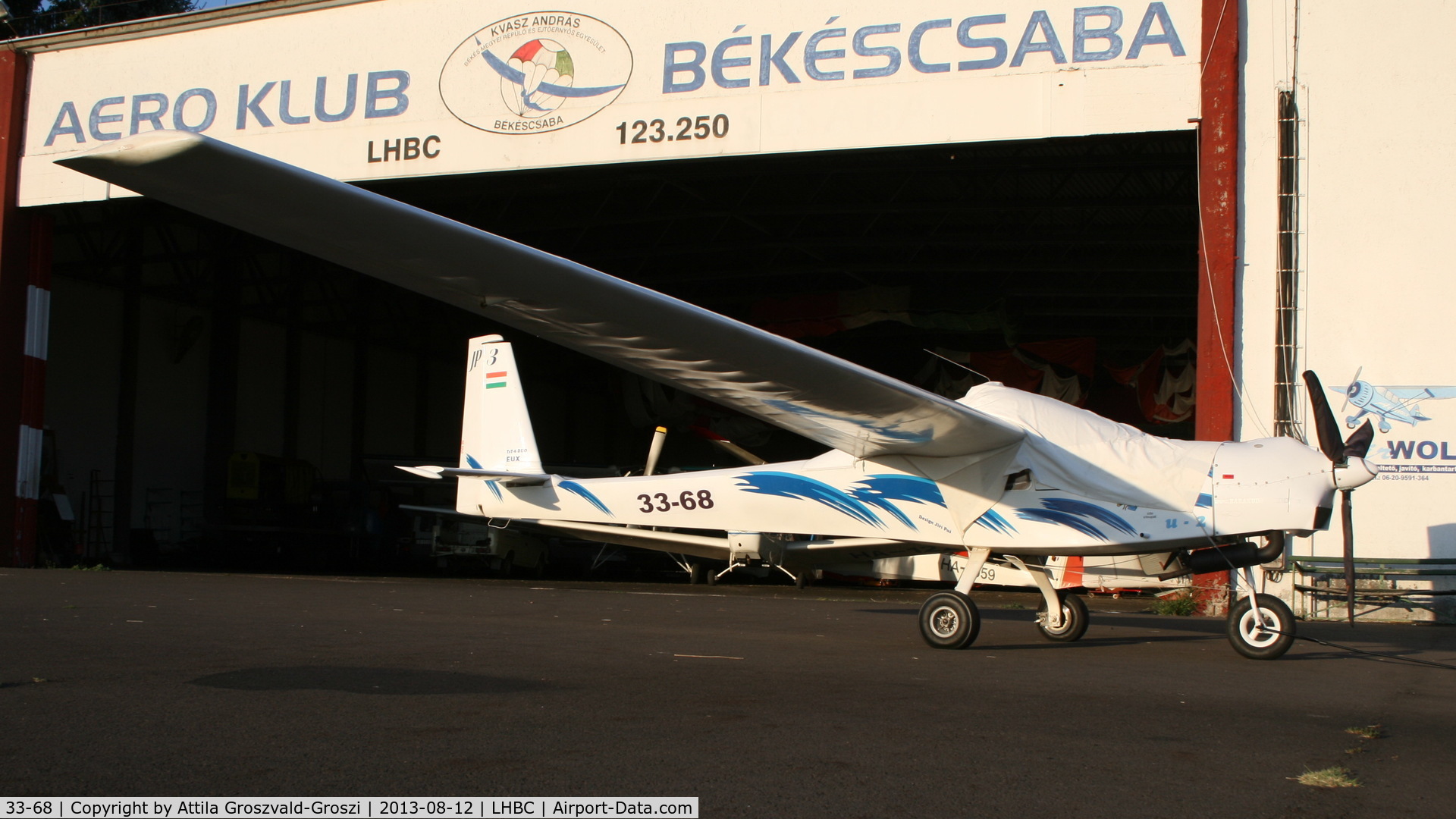 33-68, 1999 TeST TST-6 Duo C/N jp-3, Békéscsaba Airport, Hungary