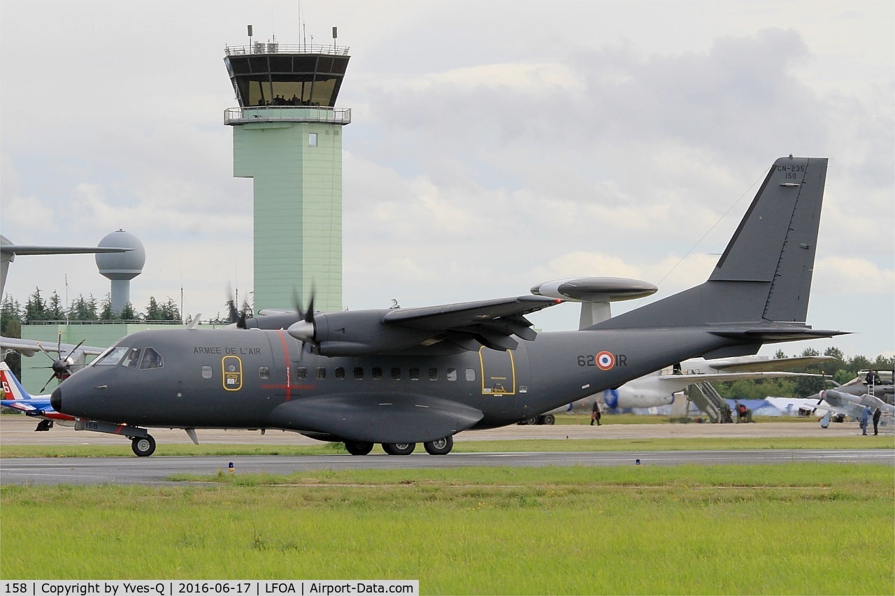 158, Airtech CN-235-200M C/N C158, Airtech CN-235-200M, Taxiing to parking area, Avord Air Base 702 (LFOA) Open day 2016