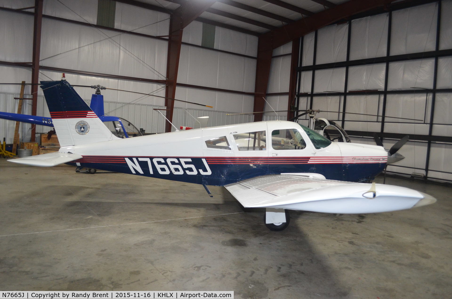 N7665J, 1968 Piper PA-28R-180 Cherokee Arrow C/N 28R-31064, N7665J completes annual Hillsville, VA 11/2015