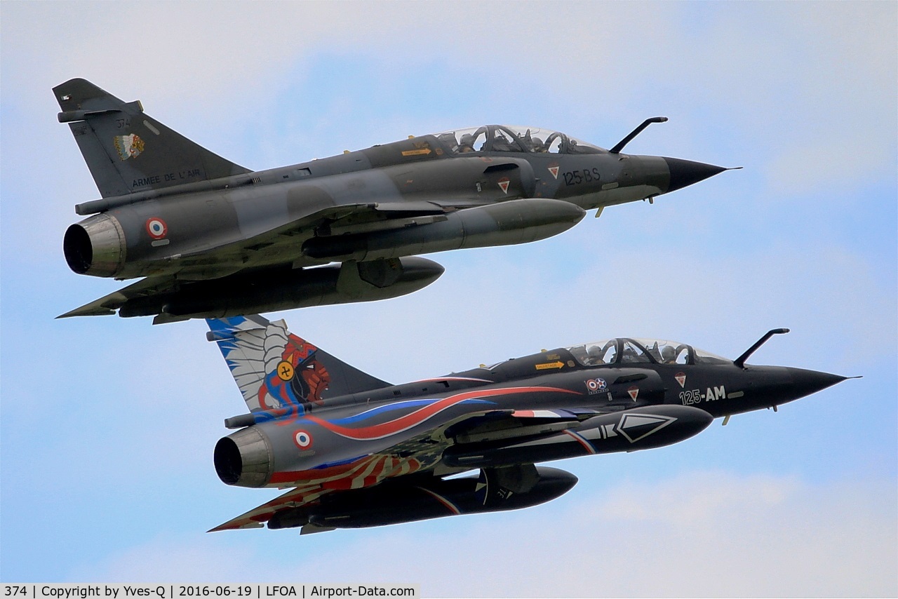 374, Dassault Mirage 2000N C/N not found 374, Dassault Mirage 2000N, Ramex Delta Tactical display, Avord Air Base 702 (LFOA) Open day 2016
