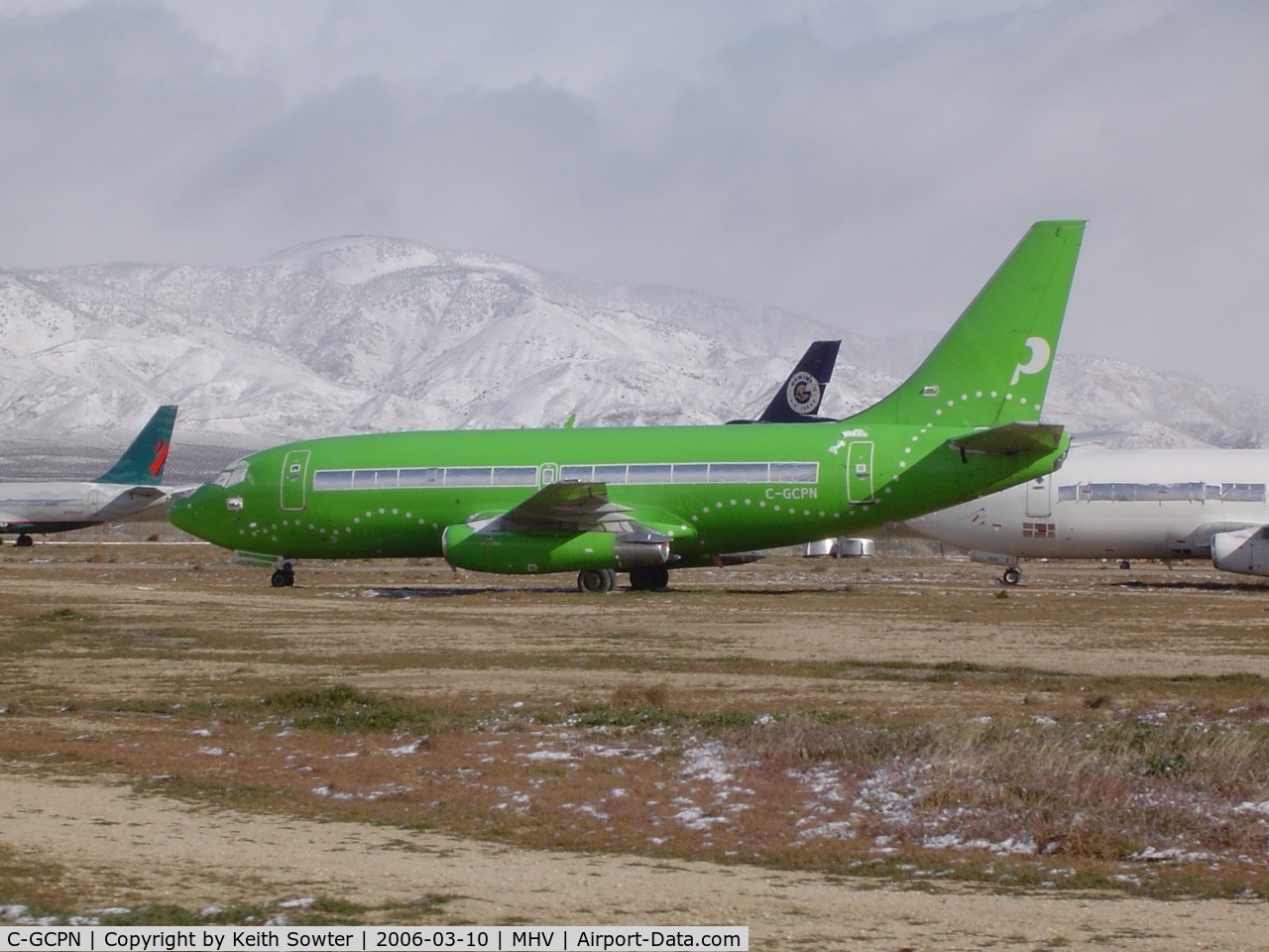 C-GCPN, 1979 Boeing 737-217 C/N 21717, Parked at Mojave