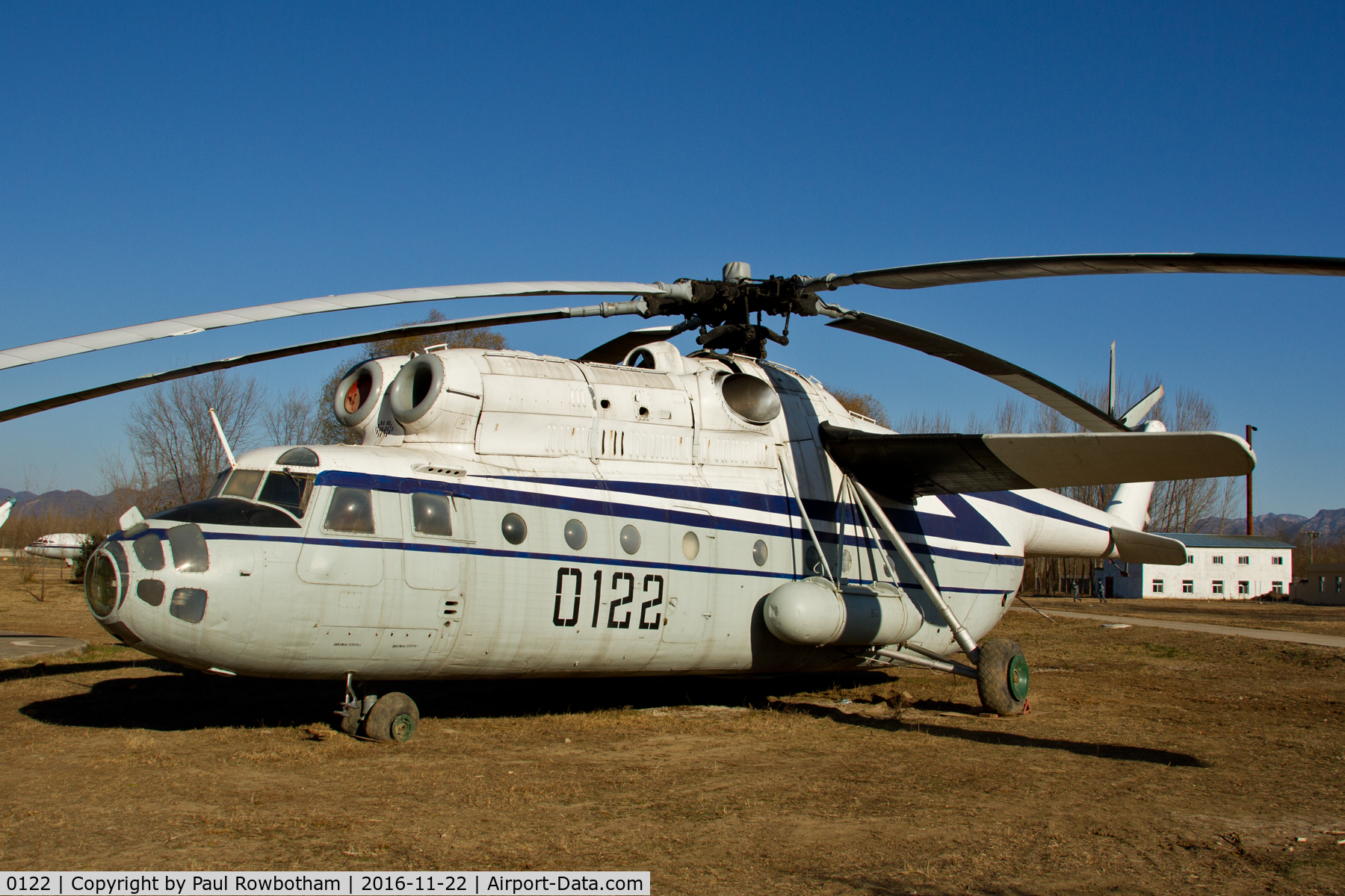 0122, Mil Mi-6 Hook C/N Not found 0122, China Aviation Museum.