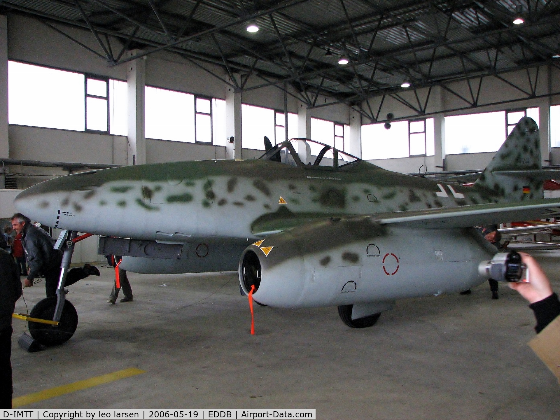 D-IMTT, 2005 Messerschmitt Me-262A-1C Schwalbe Replica C/N 501244, ILA Berlin 19.5.2006