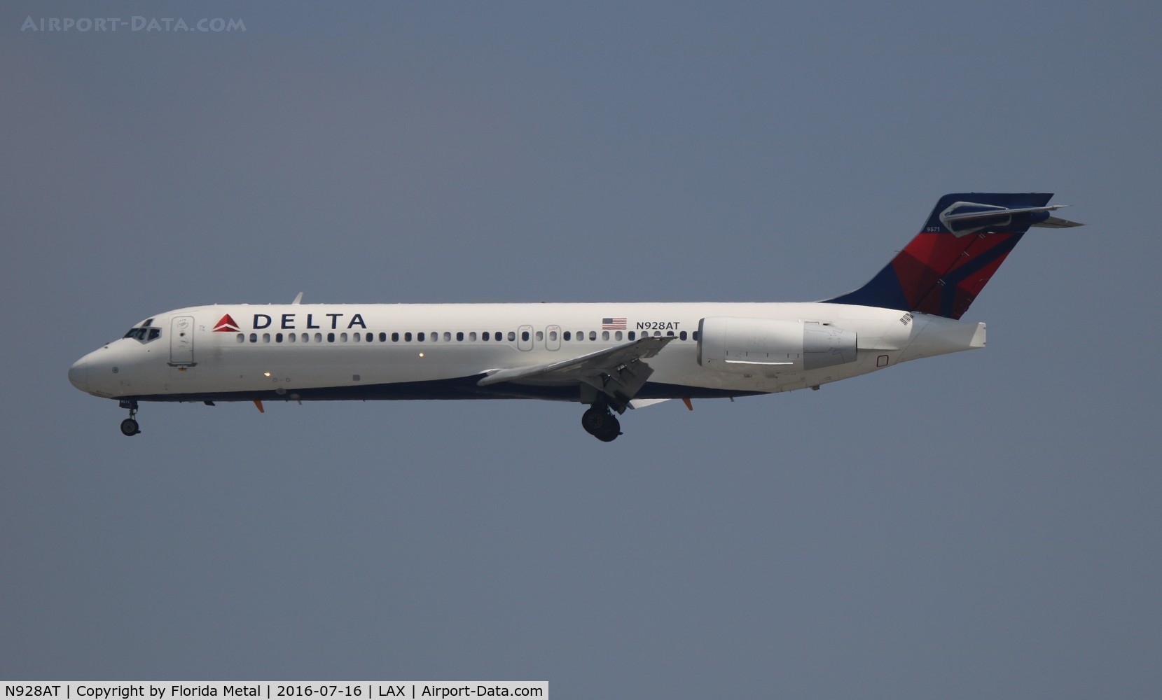 N928AT, 2000 Boeing 717-200 C/N 55076, Delta