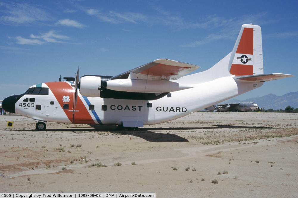 4505, 1955 Fairchild C-123B Provider C/N 20166, pima