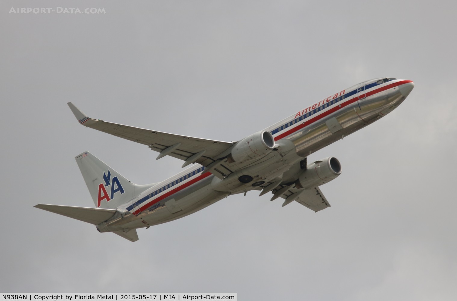 N938AN, 2000 Boeing 737-823 C/N 29533, American