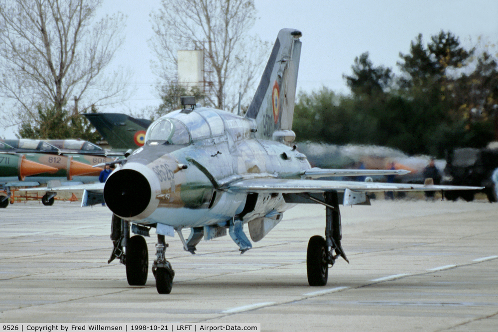 9526, Mikoyan-Gurevich MiG-21UM Lancer B C/N 516953026, 