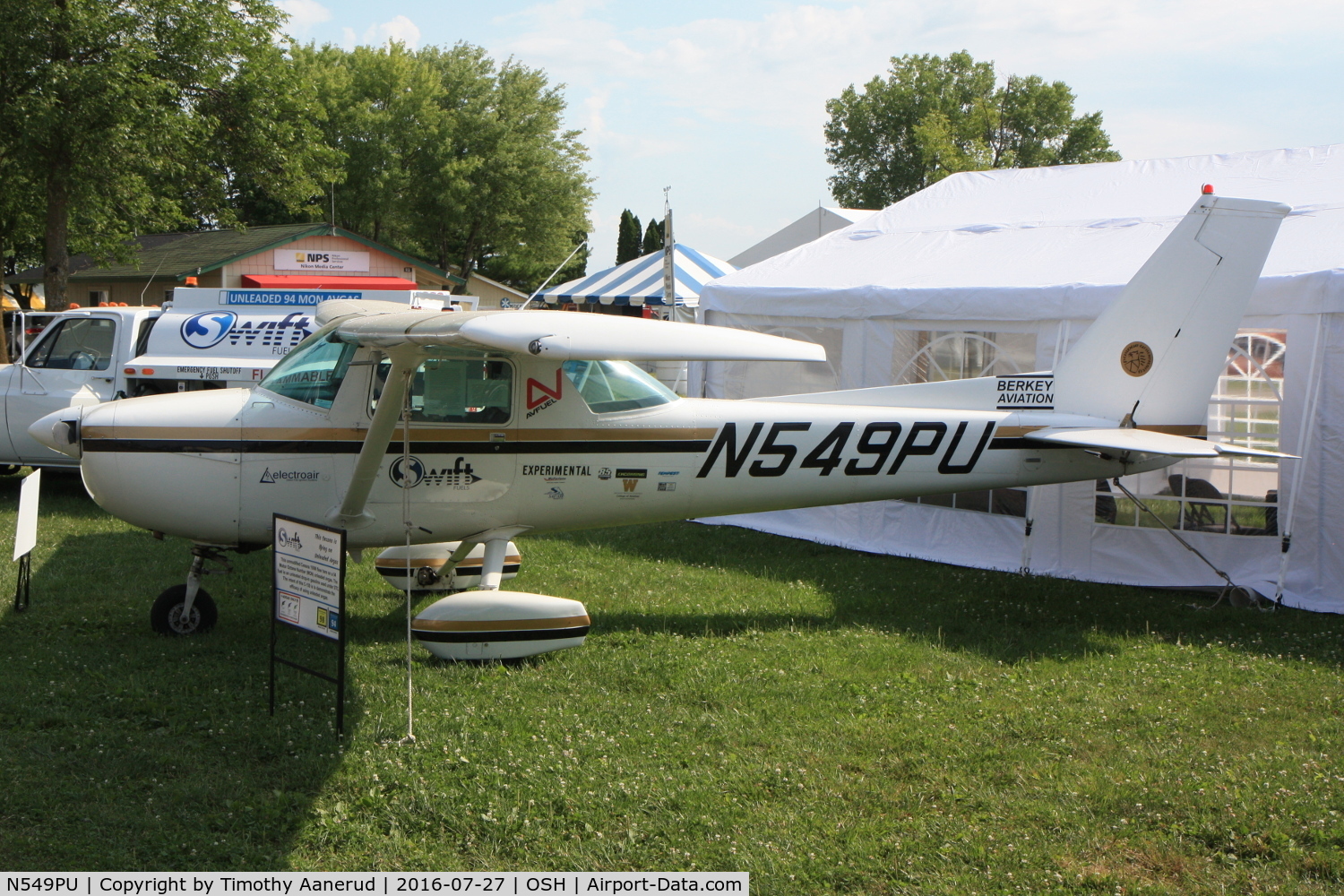 N549PU, 1976 Cessna 150M C/N 15078918, 1976 Cessna 150M, c/n: 15078918