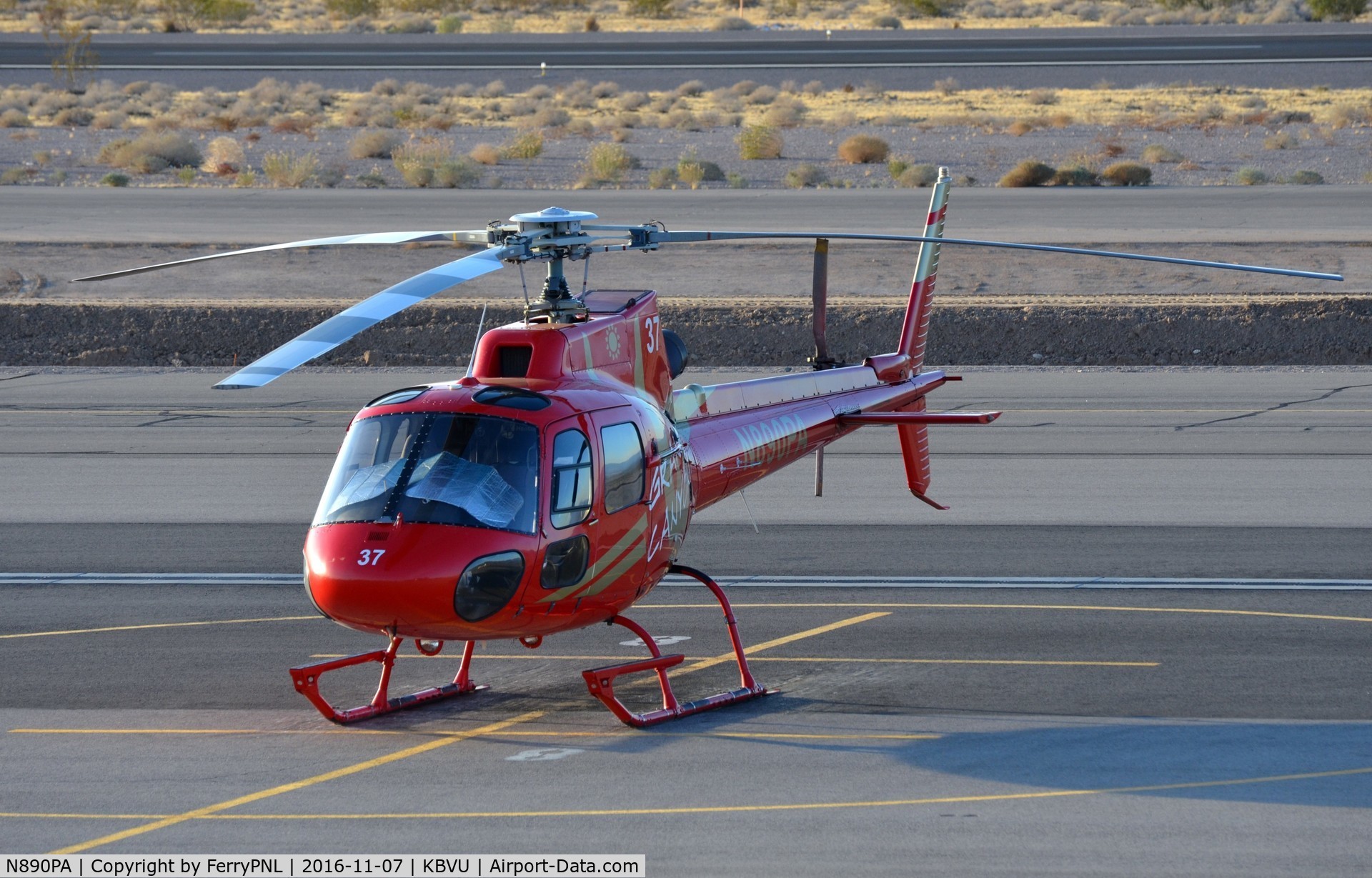 N890PA, 2008 Eurocopter AS-350B-2 Ecureuil Ecureuil C/N 4554, GCH AS350