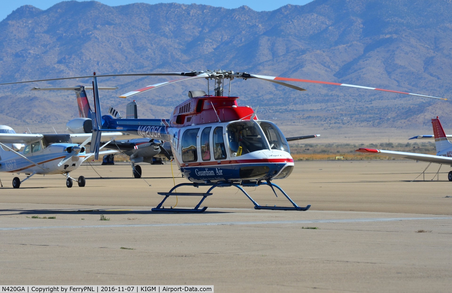 N420GA, Bell 407 C/N 54066, Bell 407 EMS