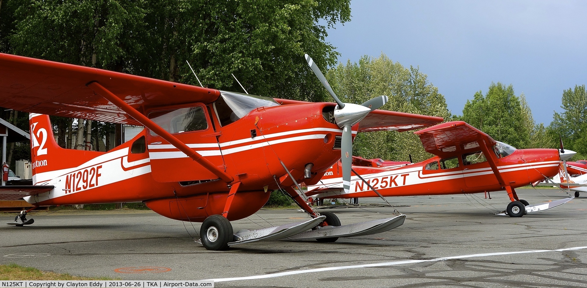 N125KT, 1977 Cessna A185F Skywagon 185 C/N 18503494, Talkeetna 2013
