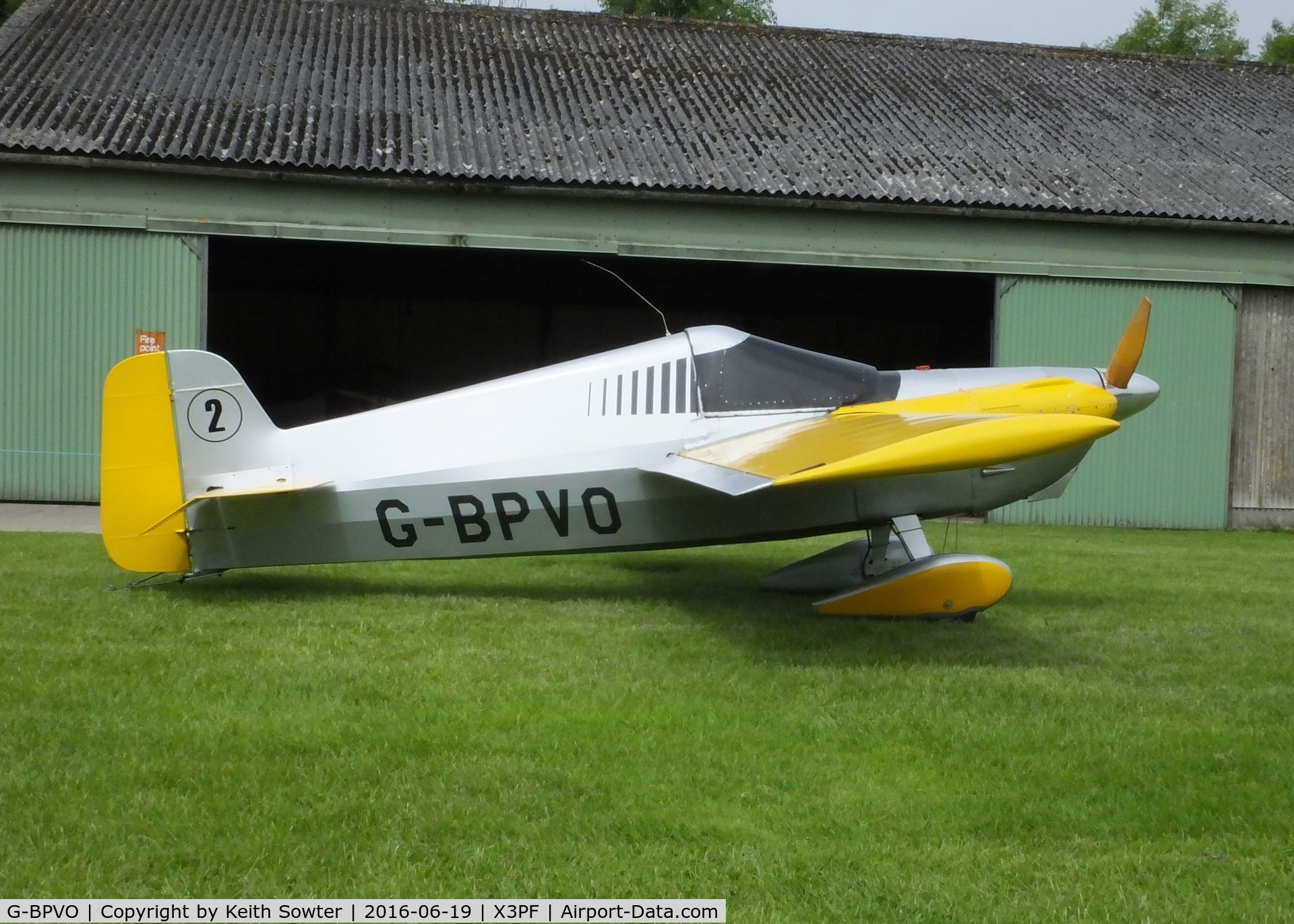 G-BPVO, 1973 Cassutt IIIM Racer C/N DG1, Priory Farm Fathers day flyin