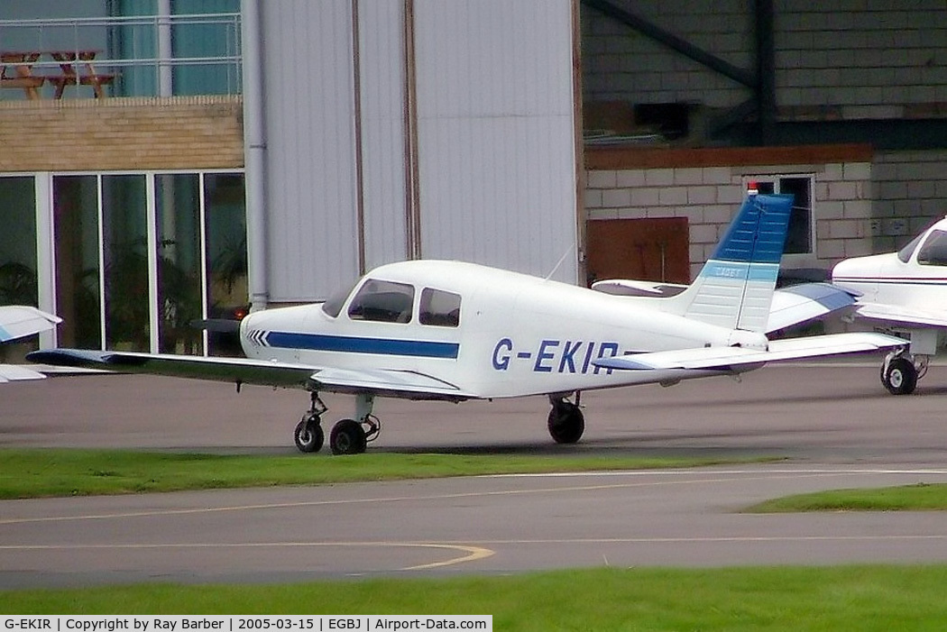 G-EKIR, 1989 Piper PA-28-161 Cadet C/N 28-41157, Piper PA-28-161 Cadet [2841157] Staverton~G 15/03/2005