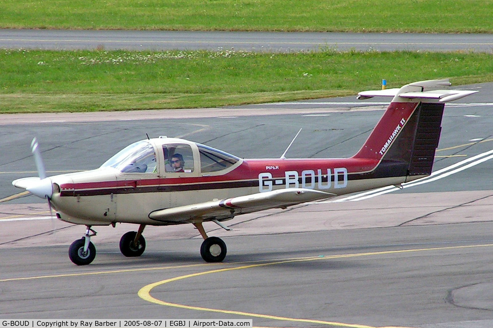 G-BOUD, 1982 Piper PA-38-112 Tomahawk Tomahawk C/N 38-82A0017, Piper PA-38-112 Tomahawk [38-82A0017] Staverton~G 07/08/2005