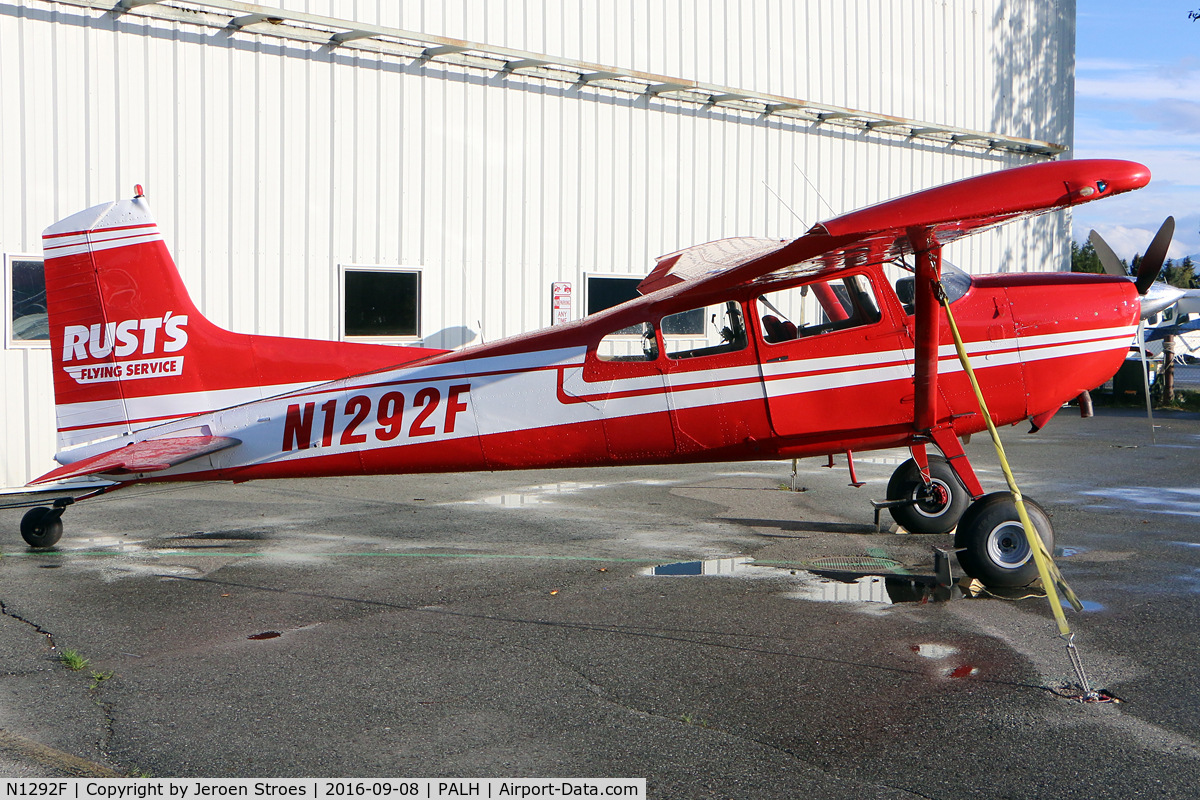 N1292F, 1975 Cessna A185F Skywagon 185 C/N 18502668, Lake Hood