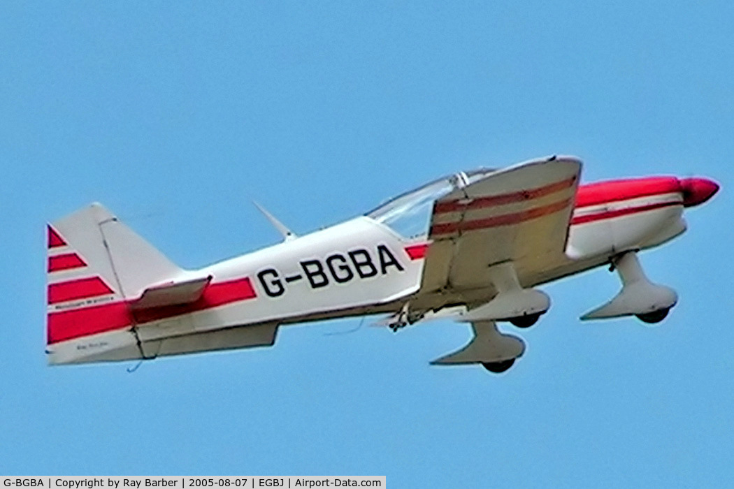G-BGBA, 1978 Robin R-2100A C/N 133, Robin R.2100A Super Club [133] (Cotswold Aviation Services) Staverton~G 07/08/2005