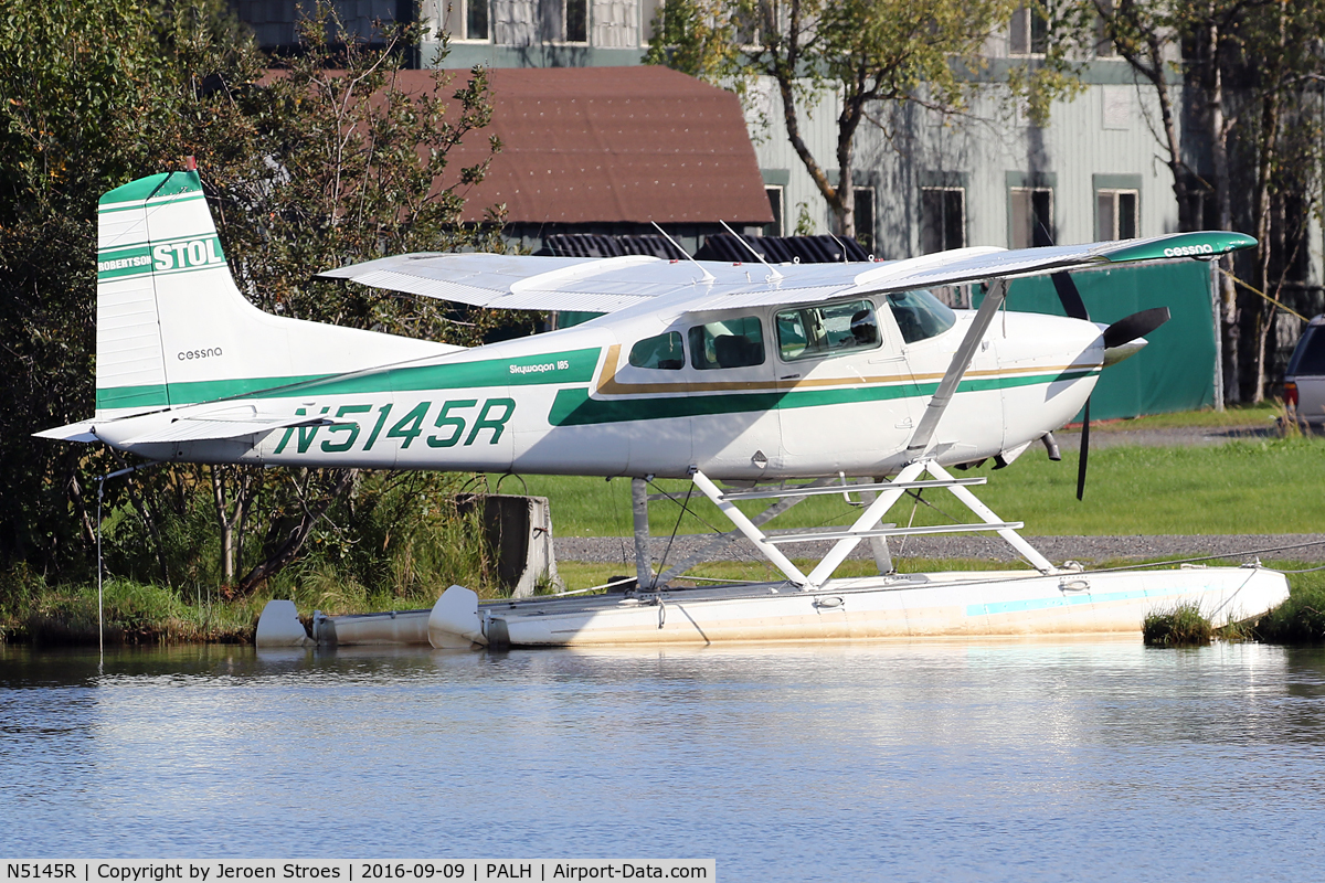N5145R, 1976 Cessna A185F Skywagon 185 C/N 18503008, Lake Hood