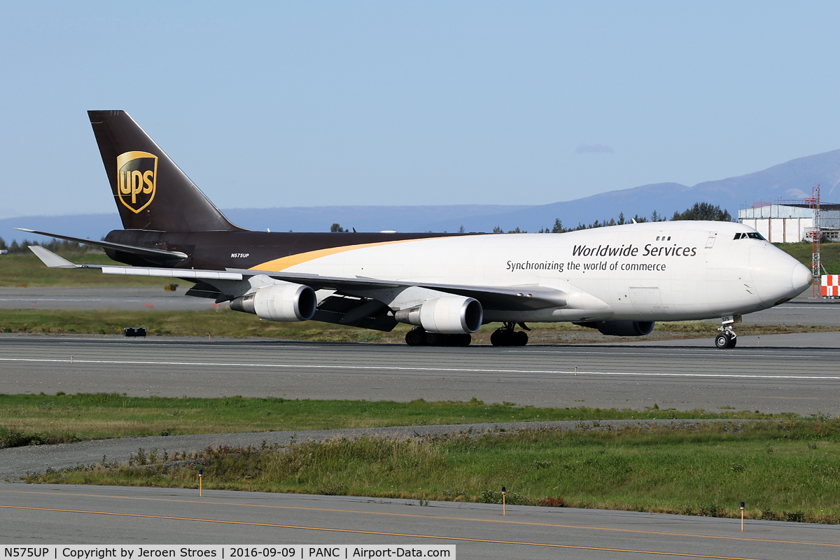 N575UP, 2008 Boeing 747-44AF C/N 35664, Anchorage
