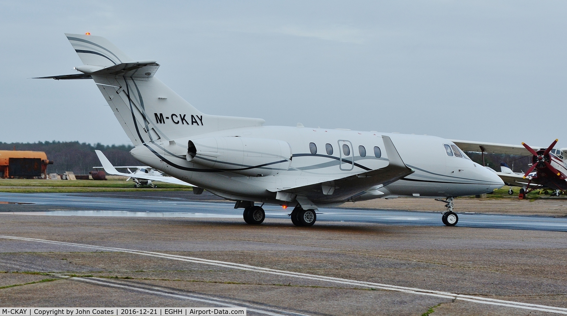 M-CKAY, 2009 Hawker Beechcraft 900XP C/N HA-0140, Leaving Jetworks