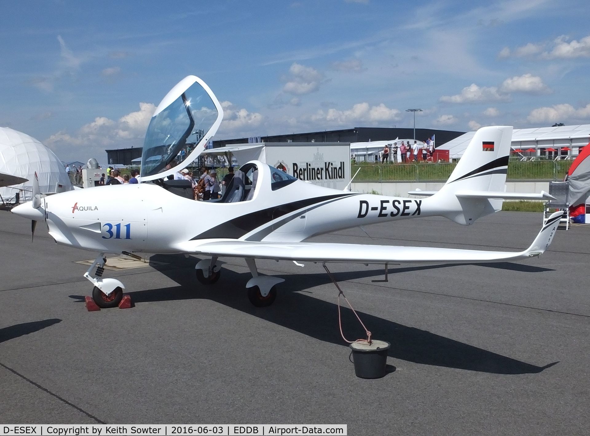 D-ESEX, 2006 Cessna 172S C/N 172S10320, At the Berlin ILA Airshow 2016