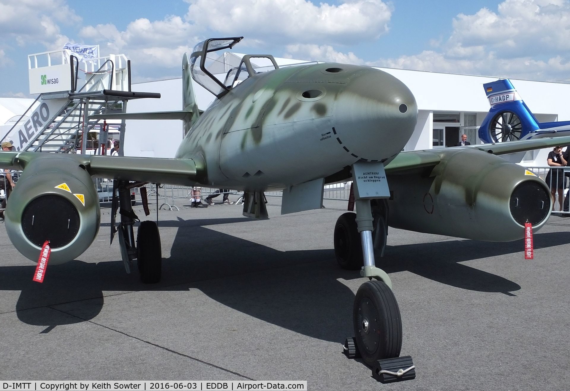 D-IMTT, 2005 Messerschmitt Me-262A-1C Schwalbe Replica C/N 501244, At the Berlin ILA Airshow 2016