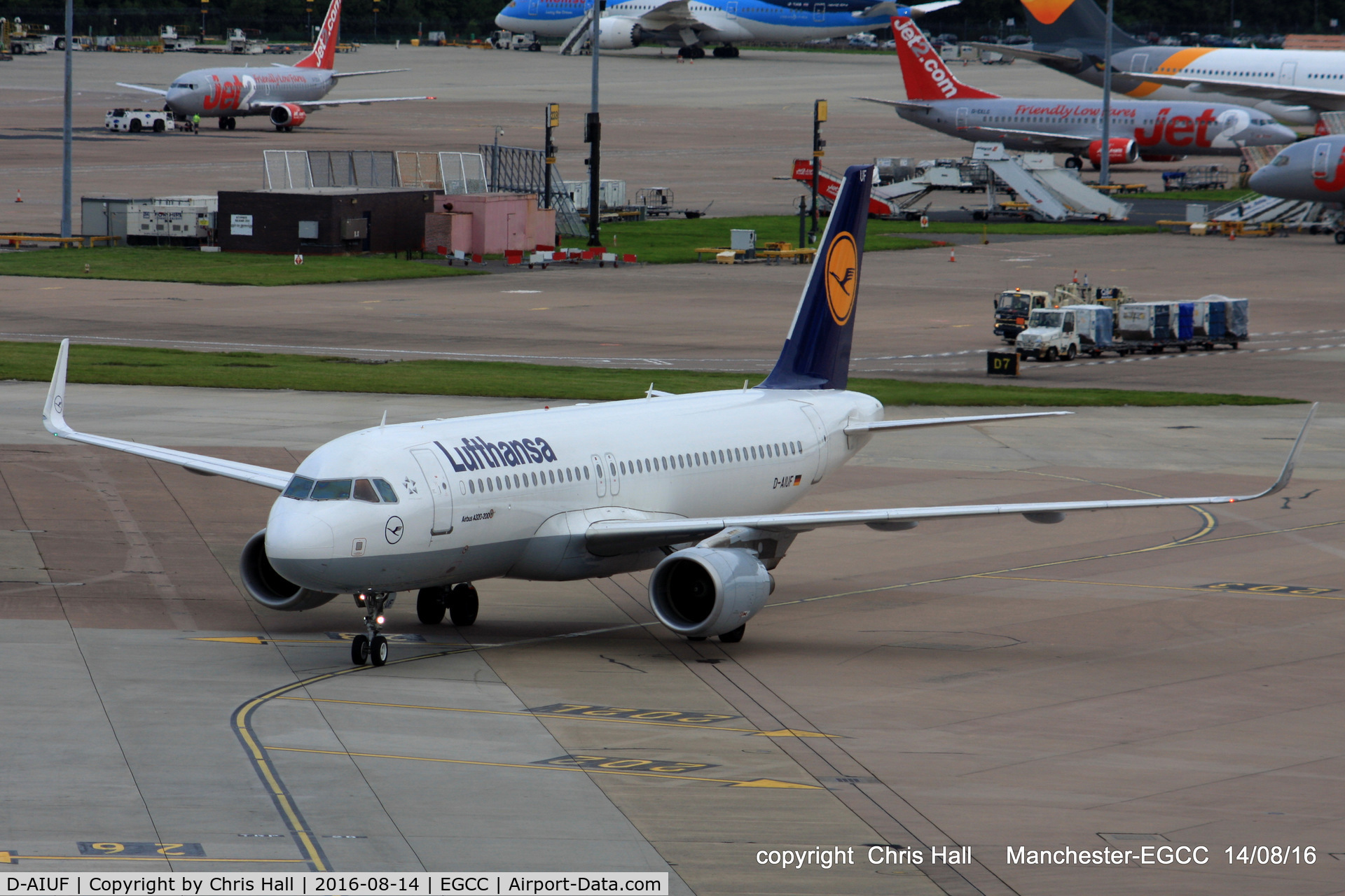 D-AIUF, 2014 Airbus A320-214 C/N 6141, Lufthansa