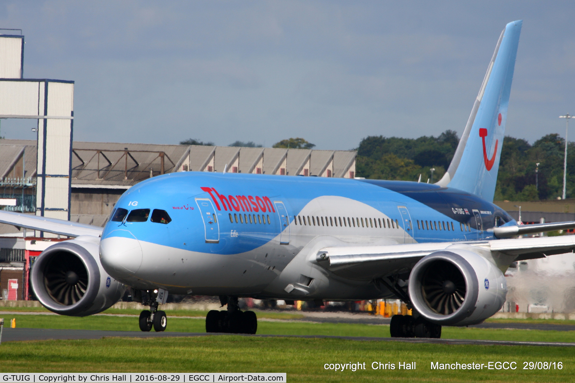 G-TUIG, 2015 Boeing 787-8 Dreamliner C/N 36426, Thomson