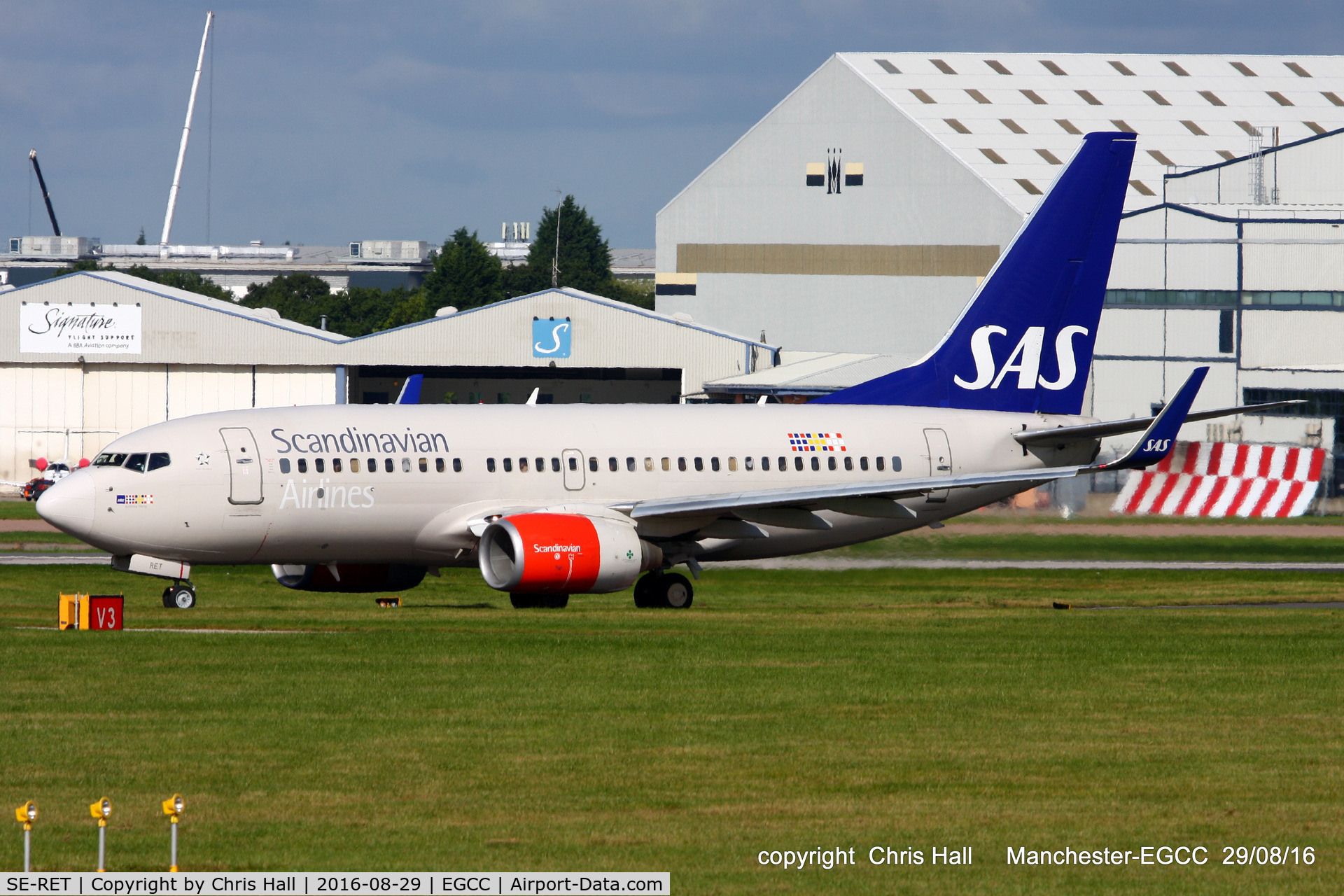 SE-RET, 2002 Boeing 737-76N C/N 32734, SAS Scandinavian Airlines