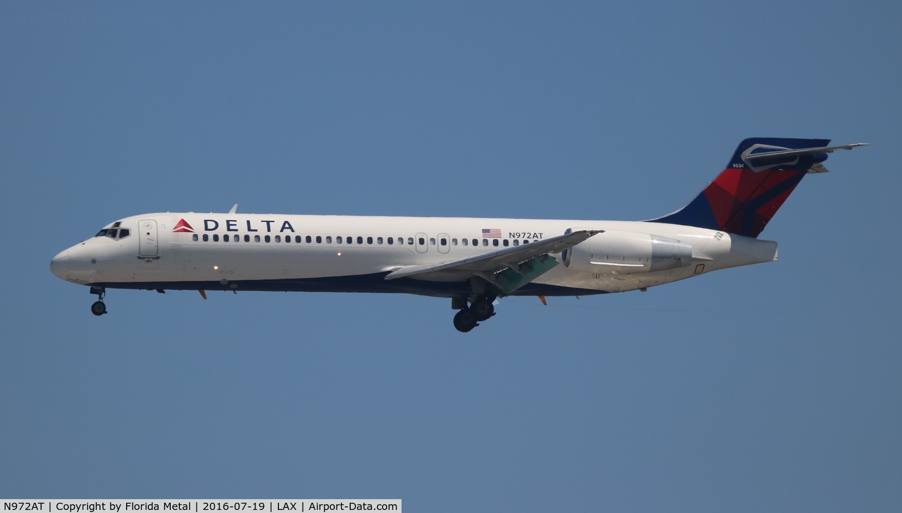 N972AT, 2001 Boeing 717-200 C/N 55033, Delta