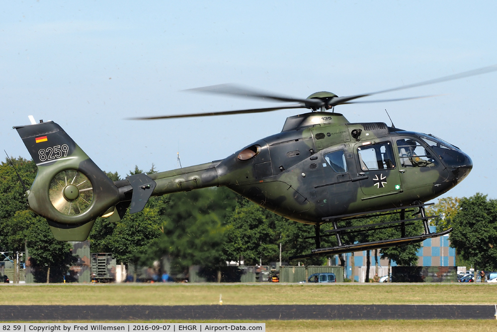 82 59, 2000 Eurocopter EC-135T-1 C/N 0110, HFWS aircraft